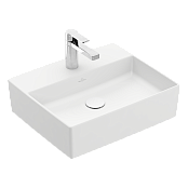 РАКОВИНА ПОДВЕСНАЯ 49,8Х42 VILLEROY&BOCH MEMENTO 2.0, STONE WHITE (4A0751RW)