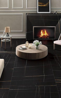 FMG MARMI MAXFINE SAHARA NOIR SILKY SY175364MF6 75X150
