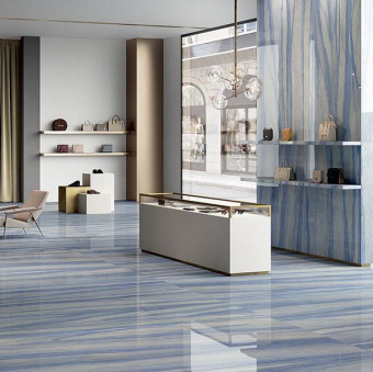 FIANDRE MARMI MAXIMUM AZUL MACAUBAS LUCIDATO MML546715 75X150X0,6