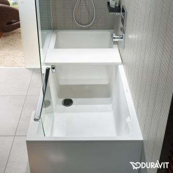 ВАННА КАМЕННАЯ DURAVIT SHOWER + BATH 170Х75 СМ (700403000000000)