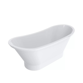 ВАННА КАМЕННАЯ FANCY MARBLE NEWTON 160Х66 СМ, БЕЛАЯ (90160002)