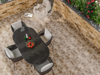 GOLDEN TILE QUADRI QD2730 GRAY 30X30