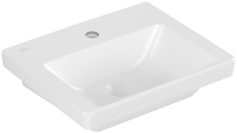 РАКОВИНА 45Х37 VILLEROY&BOCH SUBWAY 3.0, STONE WHITE (437046RW)
