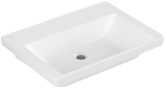 РАКОВИНА 65Х47 VILLEROY&BOCH SUBWAY 3.0, WHITE ALPIN (4A706801)