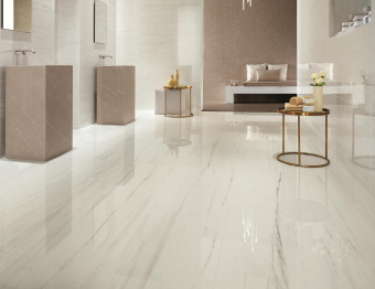ATLAS CONCORDE MARVEL STONE BIANCO DOLOMITE CHEVRON LAPPATO 22,5X22,9