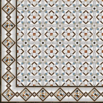 VIVES VODEVIL POMBO-2 MULTICOLOR 20x20
