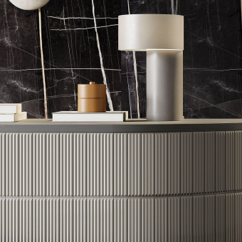 AVA/LA FABBRICA UP CANNETTATO BLACK MATTE 192122 5X25X1,5
