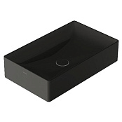КЕРАМИЧЕСКАЯ РАКОВИНА 61*37 СМ GLOBO T-EDGE, ЧЕРНЫЙ МАТОВЫЙ (B6R63AR)