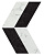 Фото плитки ATLAS CONCORDE MARVEL STONE CHEVRON COLD LAPPATO 22,5X22,9 из коллекции ATLAS CONCORDE MARVEL STONE 