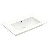 РАКОВИНА 80Х50 VILLEROY&BOCH VENTICELLO, WHITE ALPIN CERAMICPLUS (41048JR1)