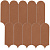 Фото плитки ATLAS CONCORDE PRISM CARAMEL MOSAICO BEAD A4Z1 29,7X29,6 из коллекции ATLAS CONCORDE PRISM 