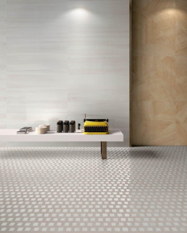 SANTAGOSTINO CERAMICA SET GEM WHITE CSASGWHI90 90X90