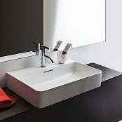 КЕРАМИЧЕСКАЯ РАКОВИНА С ШЛИФОВАННЫМ НИЗОМ 60 СМ LAUFEN VAL, БЕЛЫЙ (H8162830001041)