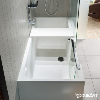 ВАННА КАМЕННАЯ DURAVIT SHOWER + BATH 170Х75 СМ (700404000000000)