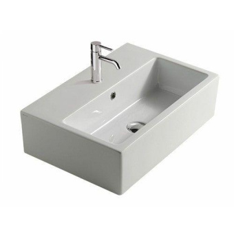 РАКОВИНА 60Х40 СМ GALASSIA PLUS DESIGN, БЕЛЫЙ (6032)