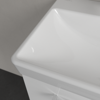РАКОВИНА 55Х37 VILLEROY&BOCH AVENTO, WHITE ALPIN CERAMICPLUS (4A0055R1)