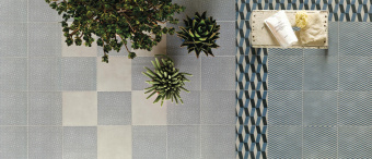 MUTINA AZULEJ TRAMA GRIGIO 20X20