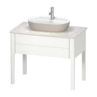 РАКОВИНА 60Х40 СМ DURAVIT LUV, БЕЛО-СЕРЫЙ (0380602300)