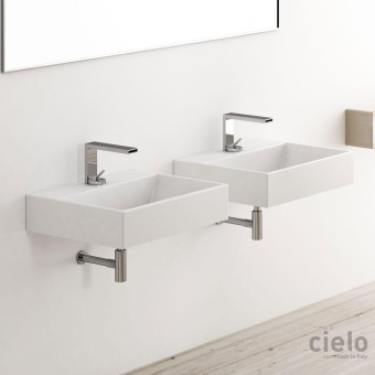 КЕРАМИЧЕСКАЯ РАКОВИНА 60 СМ CIELO SMILE, БЕЛЫЙ (SMLAA60-BIANCO)