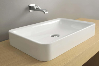 КЕРАМИЧЕСКАЯ РАКОВИНА 62 СМ FLAMINIA NILE 62, WHITE (NL62A)