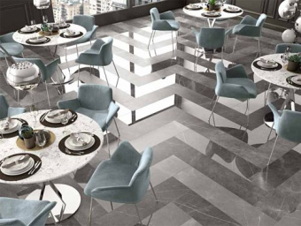 ABK SENSI MOS CHEVRON CALACATTA SE 30X30