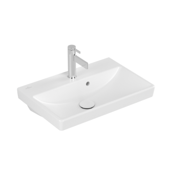 РАКОВИНА 55Х37 VILLEROY&BOCH AVENTO, STONE WHITE (4A0055RW)