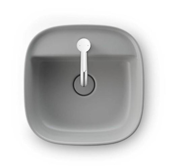 РАКОВИНА 42Х42 СМ DURAVIT ZENCHA, СЕРЫЙ МАТОВЫЙ (2374426771)
