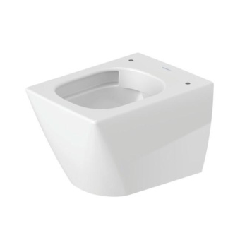 ПОДВЕСНОЙ БЕЗОБОДКОВЫЙ УНИТАЗ DURAVIT RIMLESS VIU, БЕЛЫЙ (2573090000)