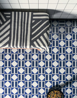 MUTINA MATTONELLE MARGHERITA RHOMBUS WHITE NDM41 20,5X20,5
