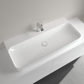РАКОВИНА НАКЛАДНАЯ 100Х47 VILLEROY&BOCH FINION, WHITE ALPIN (41681HR1)
