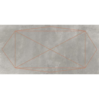 CEDIT ARALDICA CEMENTO BLASONE ROSA MAT 6MM RETT 763520 120x240