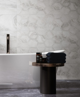 GOLDEN TILE FUSION GRAY RECT 60X60X1