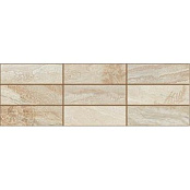 PORCELANITE DOS 7507 CREMA BEIGE TESELAS 25x75