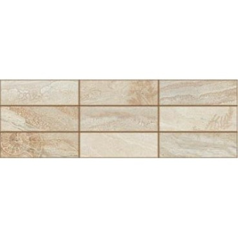 PORCELANITE DOS 7507 CREMA BEIGE TESELAS 25x75