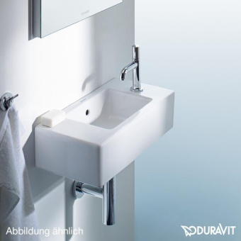 КЕРАМИЧЕСКАЯ РАКОВИНА 50 СМ DURAVIT VERO, БЕЛАЯ (0703500000)