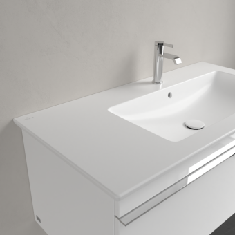 РАКОВИНА 100Х50 VILLEROY&BOCH VENTICELLO, STONE WHITE (4134R1RW)