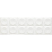 PORCELANITE DOS 7033 BLANCO RELIEVE 25x75