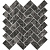Фото плитки OPOCZNO SEPHORA BLACK MOSAIC 29.7X26,8 из коллекции OPOCZNO SEPHORA 