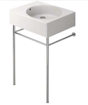 РАКОВИНА 61,5Х46 СМ DURAVIT SCOLA, БЕЛЫЙ (0685600011)