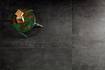 LEA CERAMICHE CONCRETO AND ZOOM CONCRETO DARK GRIP 60X60