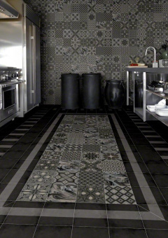 VIVES CERAMICA 1900 BASALTO 20X20X0,8