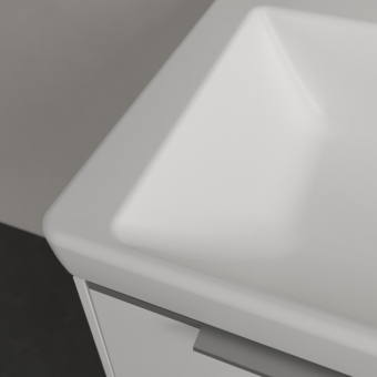 РАКОВИНА 60Х47 VILLEROY&BOCH SUBWAY 3.0, STONE WHITE (4A7063RW)