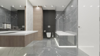 ІНТЕРКЕРАМА PULPIS GRAY POL 240 120 40 071/L 120X240X0,8