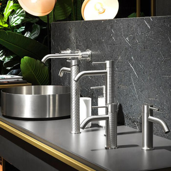РАКОВИНА НАКЛАДНАЯ d40 СМ GESSI HABITO, НЕРЖ. СТАЛЬ (54601-239)