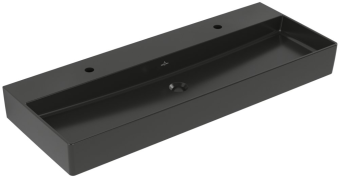 РАКОВИНА ПОДВЕСНАЯ 120Х47 VILLEROY&BOCH MEMENTO 2.0, EBONY (4A22CGS5)