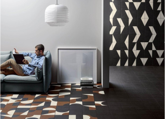 MUTINA PUZZLE COAL 25X25