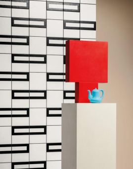MUTINA MATTONELLE MARGHERITA FRAME BLACK 20,5X10,1