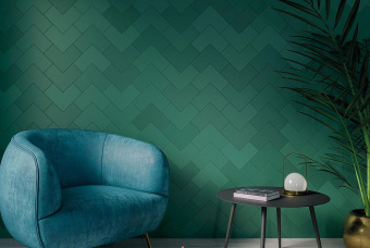 WOW ELLE FLOOR GREEN 18.5X18.5
