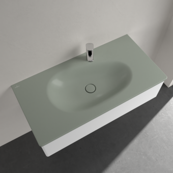 РАКОВИНА ВСТРАИВАЕМАЯ 100Х50 VILLEROY&BOCH ANTAO, MORNING GREEN (4A76A2R8)