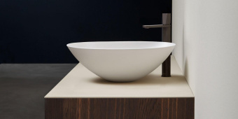 РАКОВИНА НАКЛАДНАЯ 45 СМ ANTONIO LUPI VELO, БЕЛЫЙ (VELOTONDO45 BIANCO)